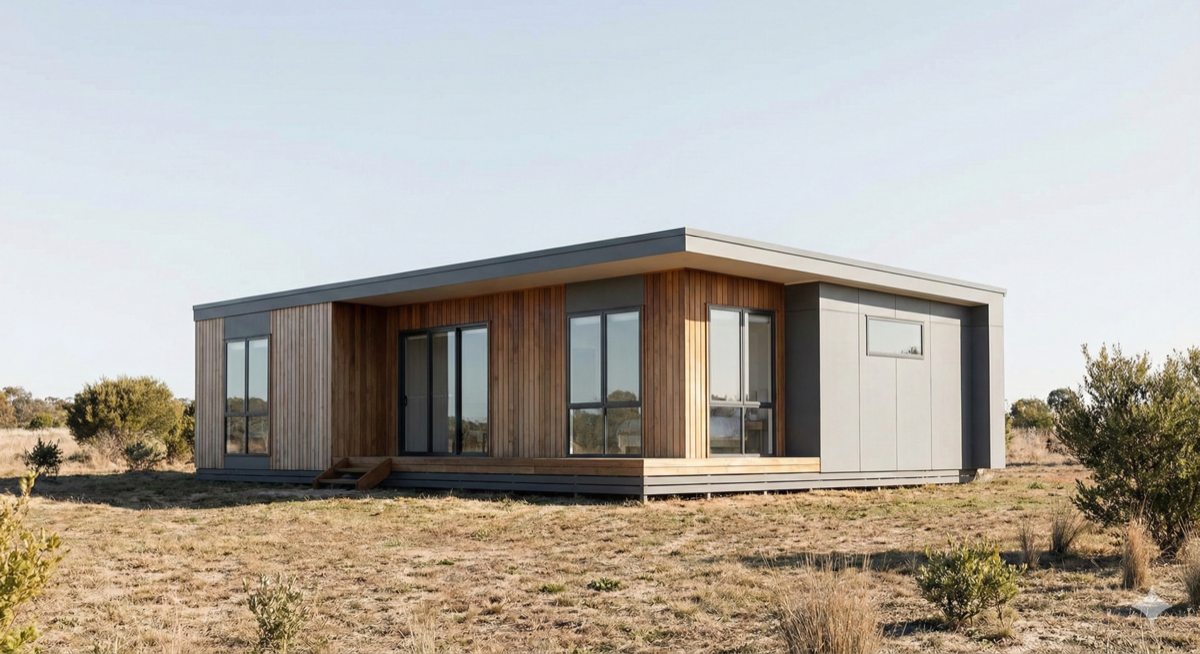 Casa modular Casa Modular Basic 20 - 20m² con 1 habitaciones y 1 baños - Certificación energética A+++ - Desde 28.000€