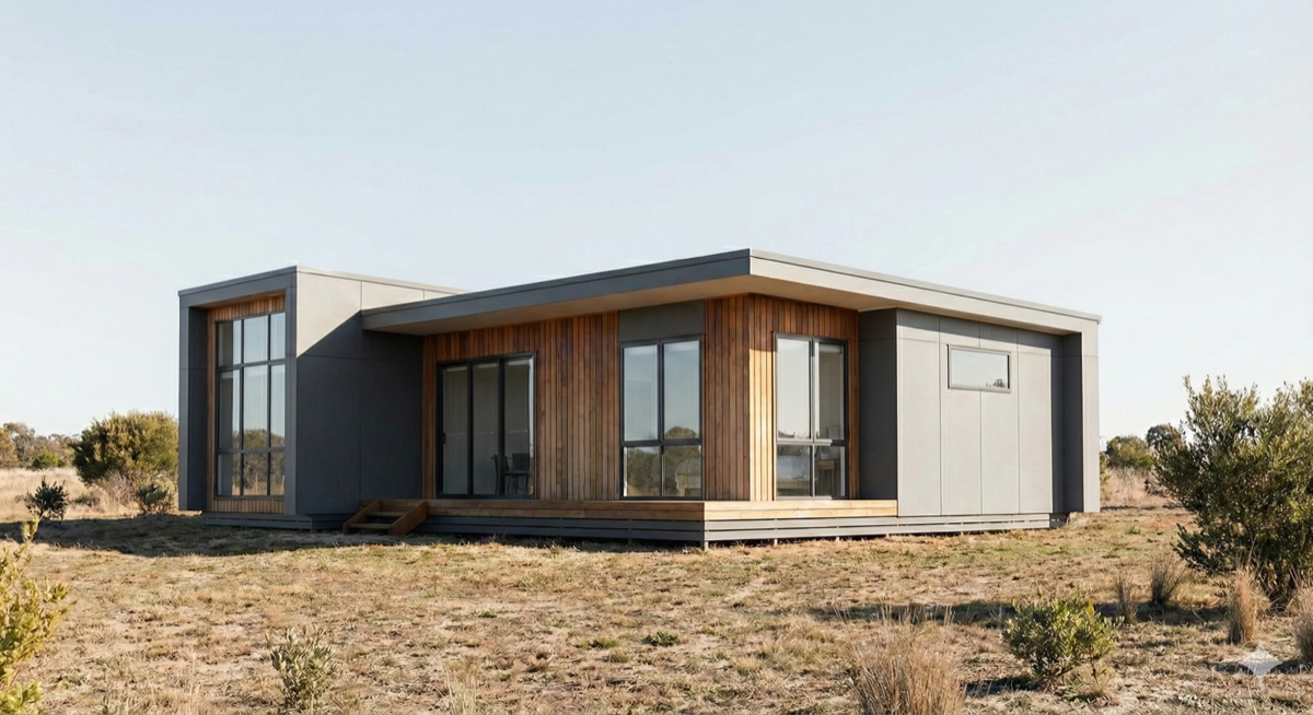 Casa modular Casa Modular Large 35 - 35m² con 2 habitaciones y 1 baños - Certificación energética A+++ - Desde 45.000€