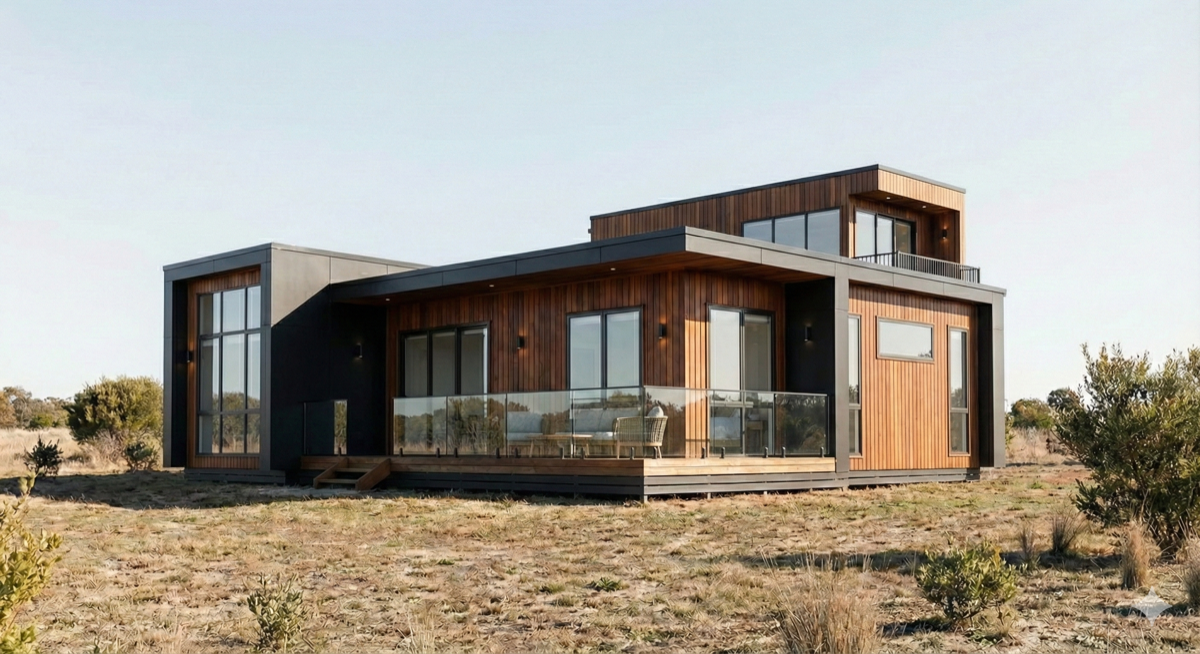 Casa modular Casa Modular Premium 50 - 50m² con 2 habitaciones y 2 baños - Certificación energética A+++ - Desde 75.000€